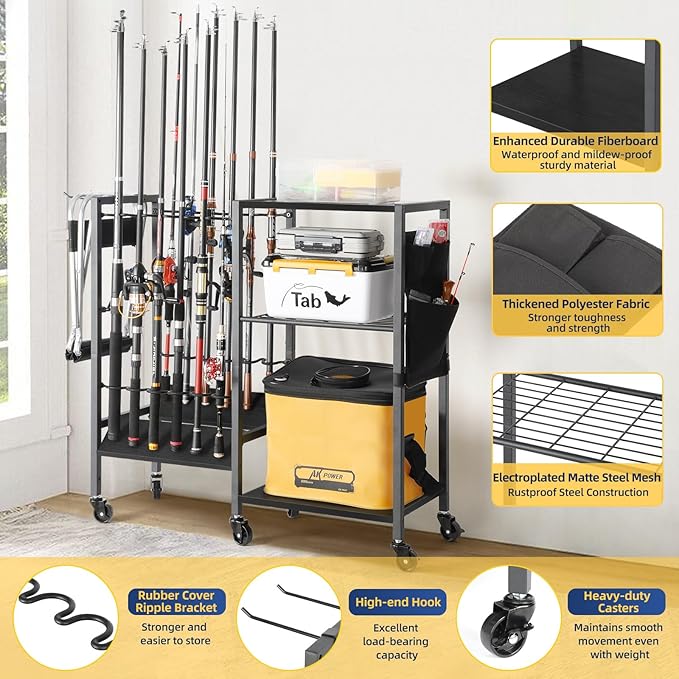Olakee Fishing Rod Holder, Fishing Pole Holders - Image 2