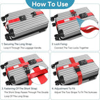 Travel Inspira TSA Lock Luggage Straps - Image 6