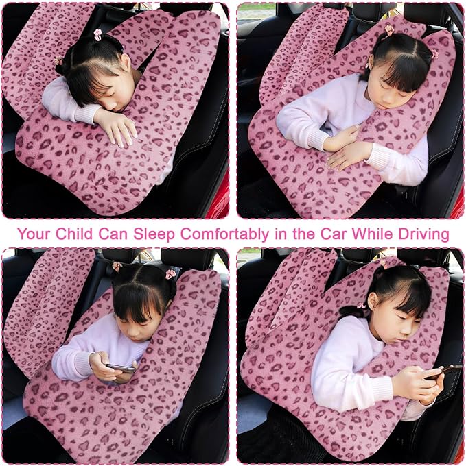 Travel Pillow, Travel Pillow for Kids, Sleeper Hold Pillow Travel, Removable - Image 6