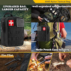 Abpir318 PCS Emergency Survival Kit, Survival Gear and Equipment First Aid Kit - Image 4