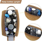 BAGSMART Toiletry Bag for Men, Canvas Travel Toiletry Organizer Dopp Kit - Image 5