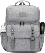 YALUNDISI Vintage Backpack Travel Laptop Backpack - Image 2