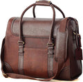 Wine Enthusiast 6-Bottle Leather Wine Tote Bag | Handcrafted Leather Wine by WineEnthusiast