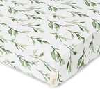 Crane Baby 100% Cotton Sateen Crib Sheet, Fitted by CraneBaby