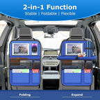 Car Backseat Organizer with tableTray & 9 Storage Pockets - Image 2