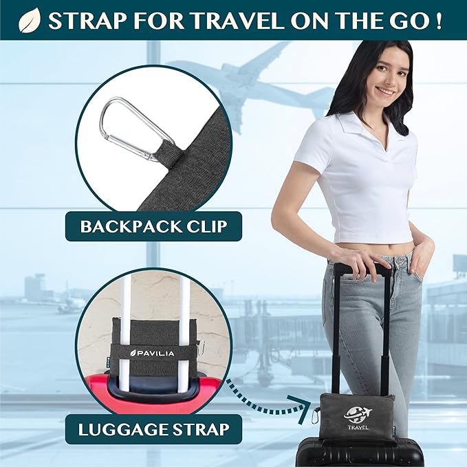 PAVILIA Travel Blanket Airplane Compact - Image 3