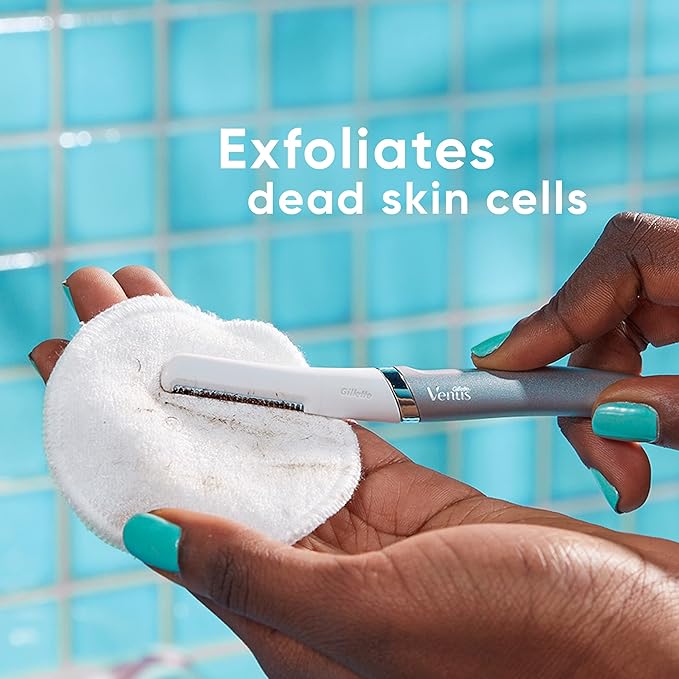 Gillette Venus Facial Razor Refills, Dermaplaning Exfoliating Replacement Blades - Image 5