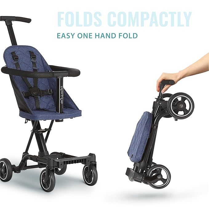 Dream On Me Lightweight and Compact Coast Rider Stroller - Image 6