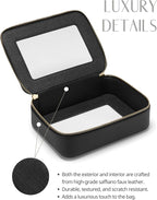 Popvibe Clear Makeup Bag Travel Cosmetic Case Transparent Toiletry Bag - Image 6