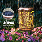 Solar Lanterns Outdoor Waterproof Hummingbird Christmas Garden Decor - Image 8