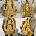 AUGUR High Capacity Canvas Vintage Backpack - Image 5