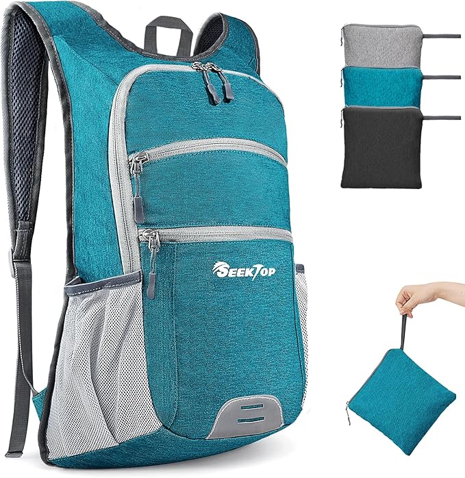 Seektop 20L Hiking Backpack Ultra Lightweight Waterproof Travel Backpack by SeektopSports