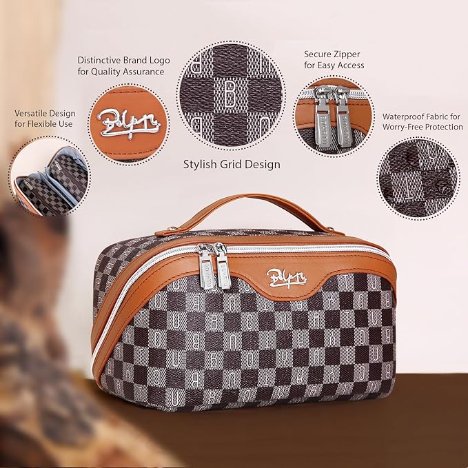 BOYATU Travel Makeup Bag Cosmetic Bags - Image 2