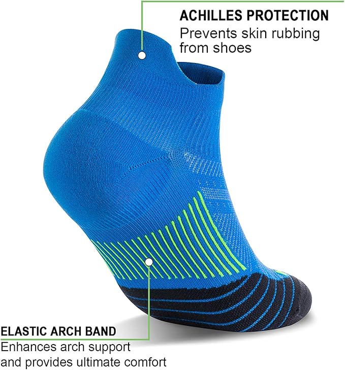 PAPLUS Ankle Compression Sock for Men and Women 2/4/6 Pairs, Low Cut - Image 4