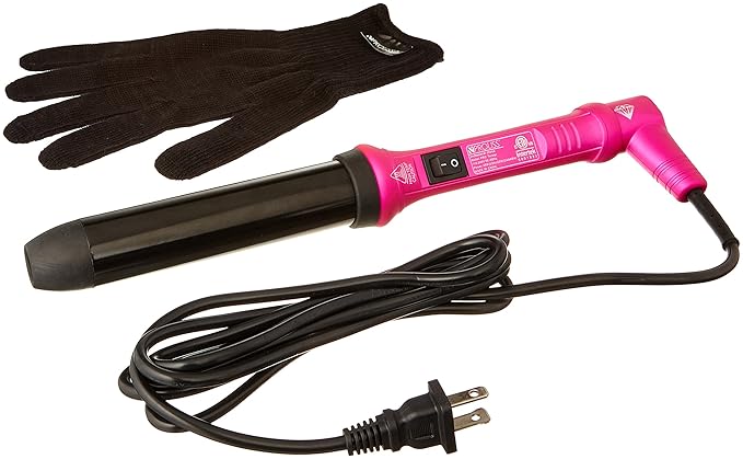Diamond Twisters Curling Irons, Pink, 32mm, 1 Pound