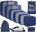 BAGAIL 6 Set/8 Set/10 Set Packing Cubes Various Sizes Packing Organizer by BAGAIL