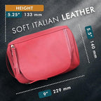 ELIZO Premium REAL Leather Toiletry Bag - Image 6