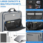 AKOZLIN Travel Luggage Garment Bag Foldable Hanging Suit Bag - Image 5