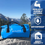 Malo'o Waterproof Dry Bag Duffel 40L/60L/100L, Roll Top Duffel Keeps Gear Dry - Image 4