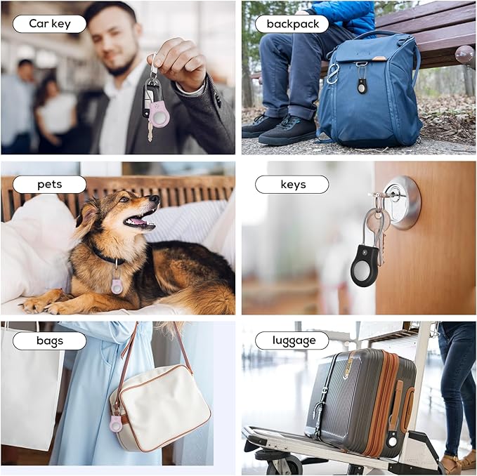 Air tag Holder, Air tag Keychain - Image 6