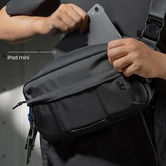 tomtoc 5.5L Sling Bag for Nintendo Switch 2, Heavy Duty Crossbody Bag for - Image 7