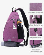 WATERFLY Large Crossbody Sling Bag: Over Shoulder Backpack Daypack Casual Cross - Image 4