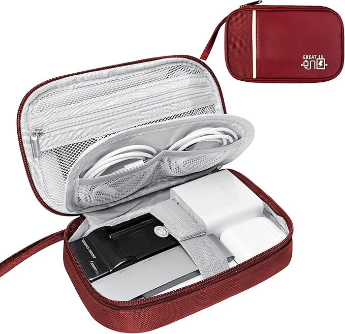 Travel Cable Organizer Bag Pouch Electronic Accessories Carry Case Portable by Lcsmaokin