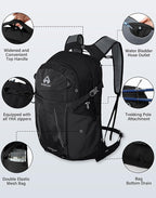 Pioneer Camp Hiking Backpack 22L Small Hiking Hydration Gear Lightweight - Image 5