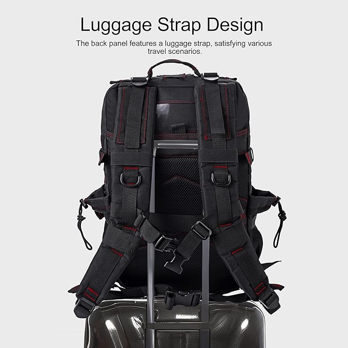 LHI Military Tactical Backpack for Men and Women 45L Army 3 Days Assault Pack - Image 6