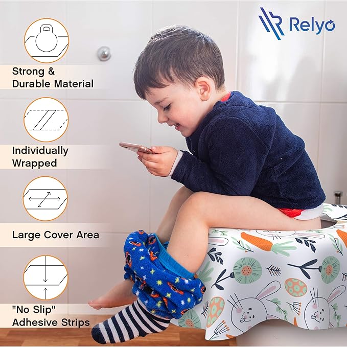 Disposable Toilet Seat Cover for Travel – 20 Pack - Image 5