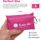 Pink Ribbon First Aid Kit – 2-Pack Compact Travel IFAKs - Image 4