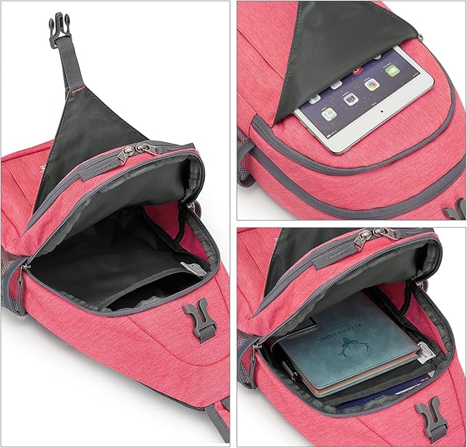 G4Free Sling Bag RFID Blocking Sling Backpack Crossbody Chest Bag Daypack - Image 4