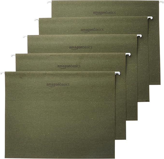 Amazon Basics Hanging Organizer File Folders by AmazonBasics