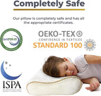 Royal Therapy Travel Memory Foam Pillow 2-Pack, Neck Pillow Bamboo Adjustable - Image 7