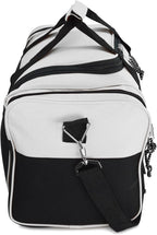 DALIX 21" Sports Duffle Bag Gym Travel Pack in White - Image 8