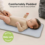 KeaBabies Portable Diaper Changing Pad, Easy Wipe Clean - Image 5