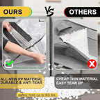 Clear Storage Bags with Zipper, 2 Pack Large Moving Bags Heavy Duty Extra Large - Image 4