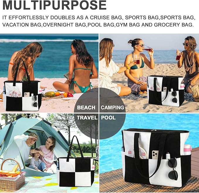Waterproof Beach Tote Pool Bags - Image 5
