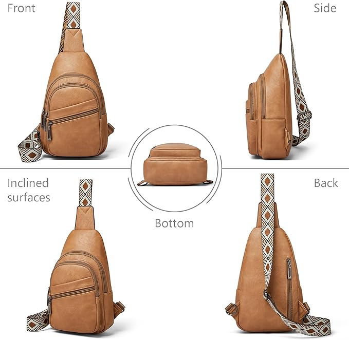 Sling Bag Crossbody Bags for Women Small Cross Body Bag Fanny Packs Chest Sling - Image 7
