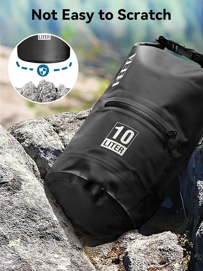 HEETA Waterproof Dry Bag with Front Zippered Pocket - Image 6
