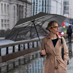 LLanxiry Compact Travel Umbrella, Mini Windproof Umbrellas - Image 7