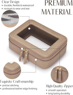 Popvibe Clear Makeup Bag Travel Cosmetic Case Transparent Toiletry Bag - Image 2