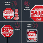 SABRE 120 dB Wedge Door Stop Security Alarm, Extremely Loud Wireless Siren - Image 3