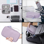 Leather Travel Electronic Organizer - Image 7