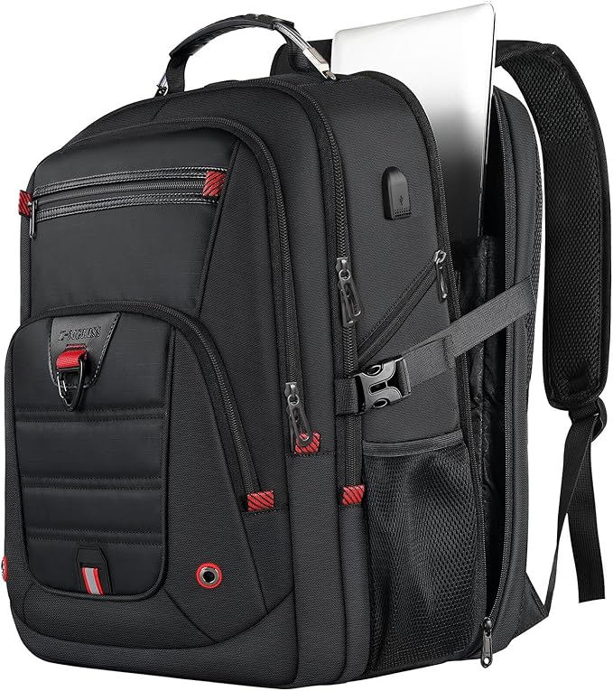 Z-MGKISS Extra Large Travel Backpack, 52L TSA Backpack 17.3 Inch, Anti-Theft 17 by Z-MGKISS