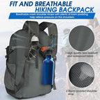 IGOLUMON Hiking Backpack 40L Packable Lightweight Camping Backpack Men Women - Image 4