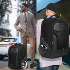 Rolling Backpack, Waterproof Backpack - Image 7