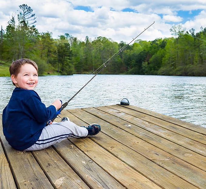 Urban Deco Kids Fishing Pole Set Portable Telescopic Kids Fishing Rod and Reel - Image 6