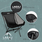 Ultra-Light Folding Camping Chair, All-Aluminum Frame, Surper Breathable Fabric - Image 4