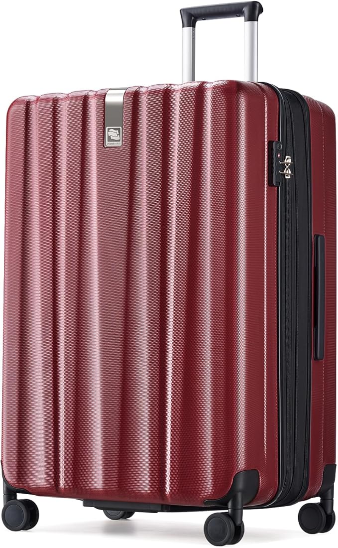 Hanke 29 Inch Expandable Checked Luggage Lightweight PC Hard Shell Luggage by Hanke